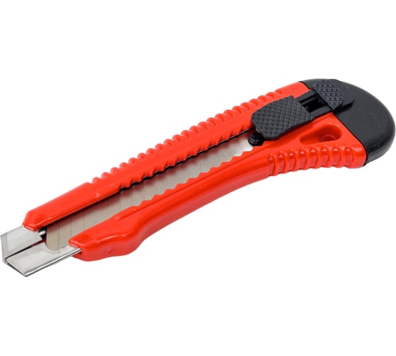 Изображение товара Нож со сменным лезвием Монтажник 18мм, PS пластик 600501