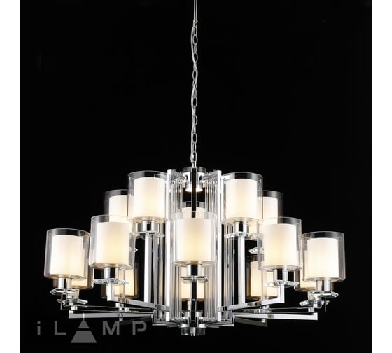 Изображение товара Подвесная люстра iLAMP King RM6201-10+5 CR+CL