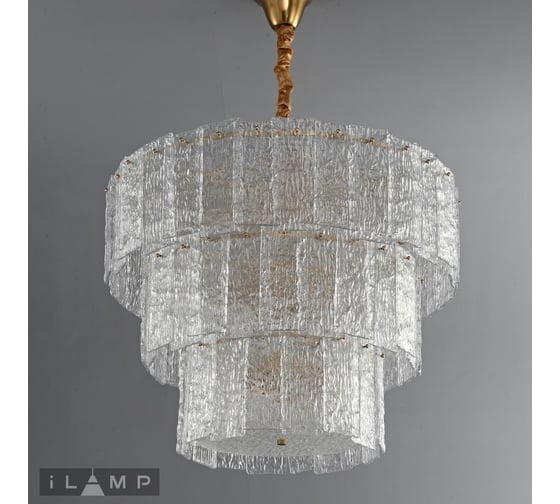 Изображение товара Подвесная люстра iLAMP Manhattan P6315-D800 BR