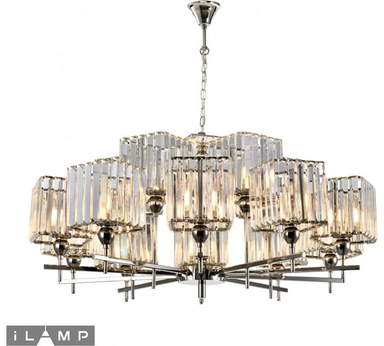 Изображение товара Подвесная люстра iLAMP STATEN ISLAND P9514-10+5 NIC