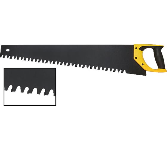 Изображение товара Ножовка по пенобетону FIT карбидные вставки на каждом 2-ом зубе, 700 мм 40773