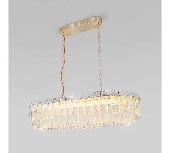 Изображение товара Подвесной светодиодный светильник Bogate's с хрусталем 423/1 Chaleur золото a067822