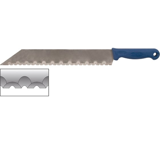 Изображение товара Нож для резки изоляционных плит FIT лезвие 340x50мм, нержавеющая сталь, пластиковая ручка 10637