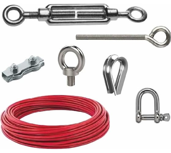 Изображение товара Комплект к аварийному тросовому выключателю ТЕКО АТВ-0102.900 ( 30 метров), 00-00041607