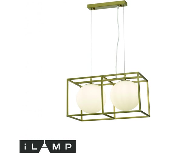 Изображение товара Подвесной светильник iLAMP GOLDEN P2484-2 GD