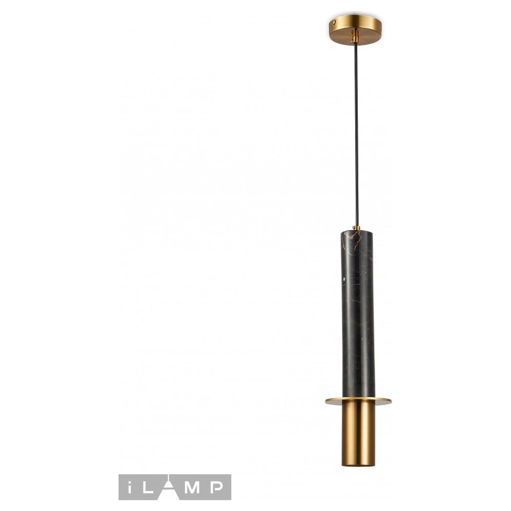Изображение товара Подвесной светильник iLAMP Lofty 10705-1 BK-BR современный дизайн