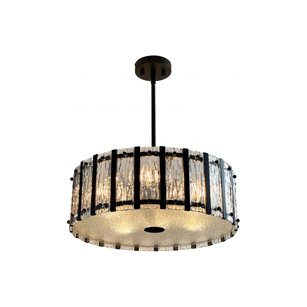 Изображение товара Подвесной светильник iLAMP Panorama D4688-50 MBK современный стиль потолочный