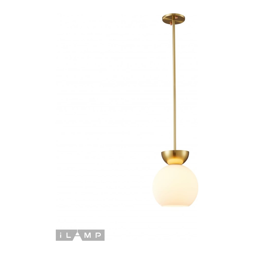 Изображение товара Подвесной светильник iLAMP Mono P6079-1 GD+WH