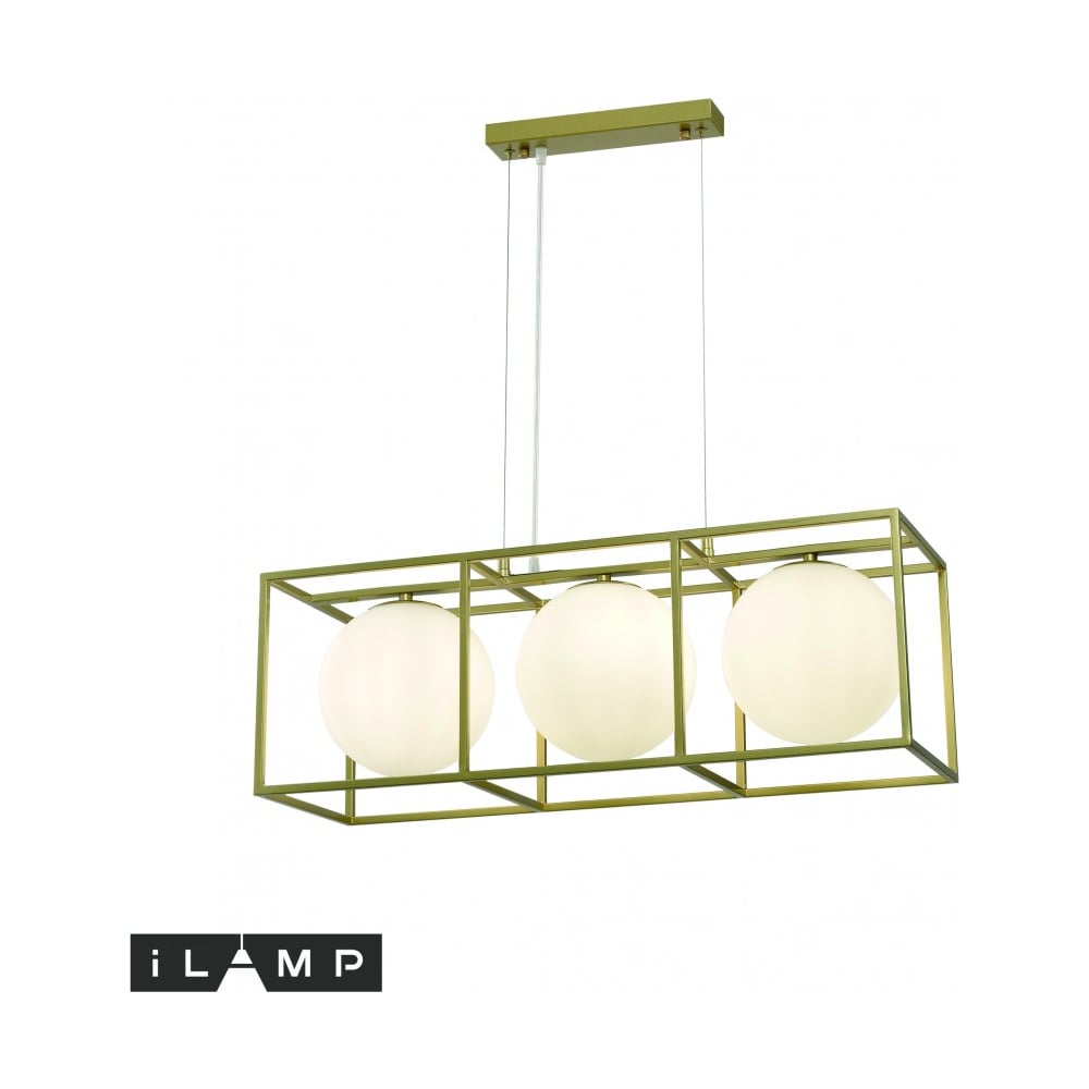Изображение товара Подвесной светильник iLAMP GOLDEN P2484-3 GD