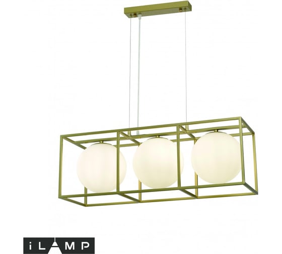 Изображение товара Подвесной светильник iLAMP GOLDEN P2484-3 GD
