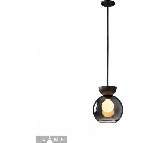 Изображение товара Подвесной светильник iLAMP Mono P6079-1 BK+SM