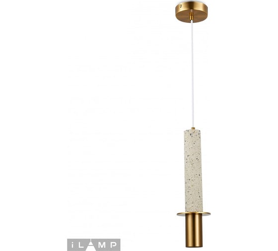 Изображение товара Подвесной светильник iLAMP Lofty 10706-1 WH-BR