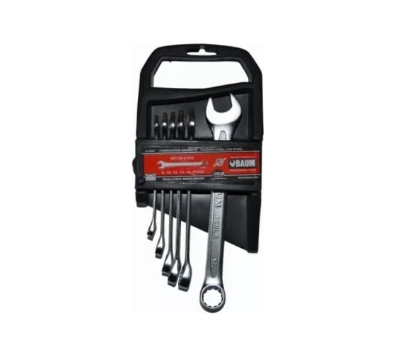 Изображение товара Набор комбинированных ключей BAUM в пластиковом держателе, 6 предметов, 8мм -17мм 30-06MP
