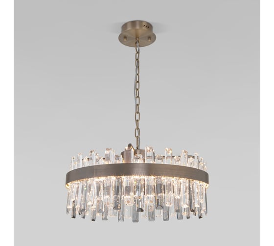 Изображение товара Подвесной светодиодный светильник Bogate's с хрусталем 417/1 Sparkle бронза a067818