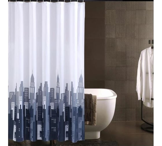 Изображение товара Штора для ванной комнаты Gota Rocio 8863 Wave 180_180 1/25 16214