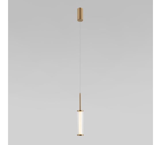 Изображение товара Подвесной светодиодный светильник Eurosvet 50386/1 LED Stark латунь a067953