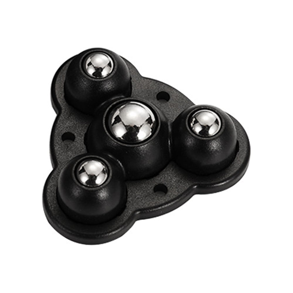 Изображение товара Мебельное колесо Brante с 4 роликами черный набор 107262