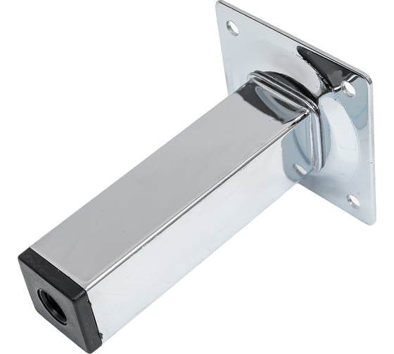 Изображение товара Ножка Tech-Krep 25х25х100 квадратная, нерегул, хром - накл. 151298