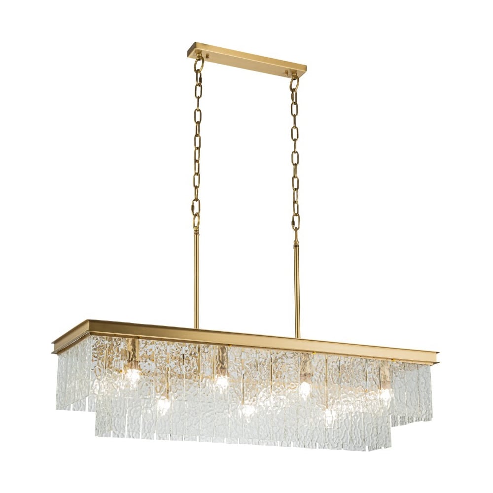 Изображение товара Подвесная люстра Belfasteon Harland 6308-10C BR CL в стиле модерн