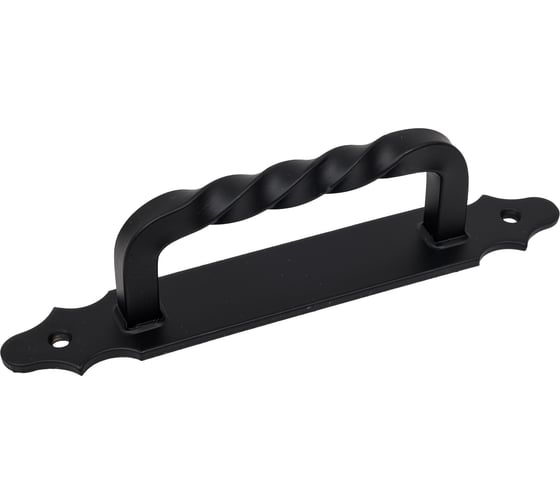 Изображение товара Фигурная ручка-скоба с планкой Tech-Krep/Zitar FRS 185, черный 148813