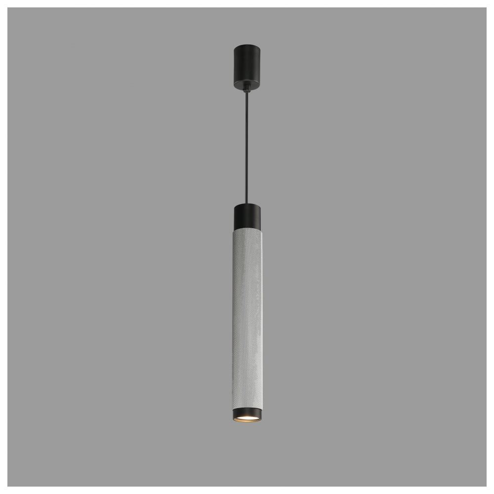 Изображение товара Подвесной светильник iLEDEX Delta 2366-1 BK+SL стиль хай-тек 50 Вт