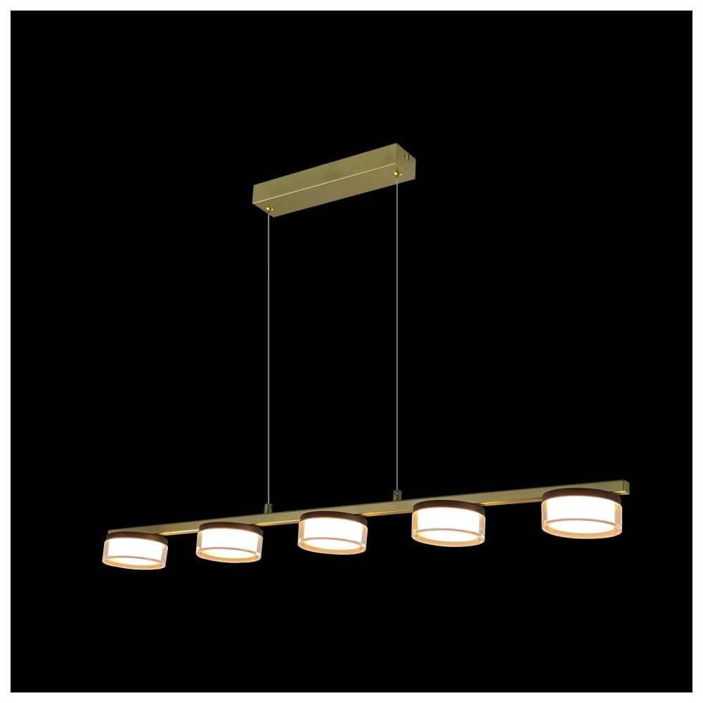 Изображение товара Подвесной светодиодный светильник iLEDEX Link 4778-90 MBK+SGD