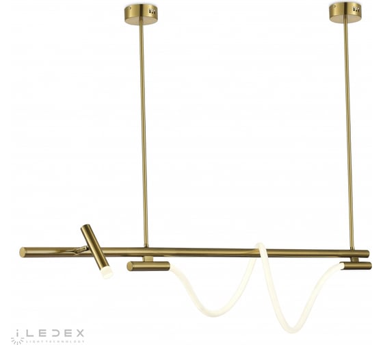 Изображение товара Подвесной светодиодный светильник iLEDEX Cross 2313-1200 BR