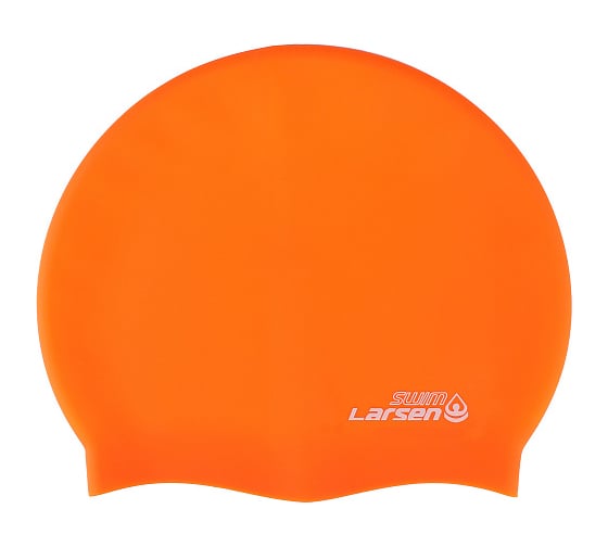 Изображение товара Шапочка плавательная Larsen Swim SC15 Orange Metallic 4690222182200