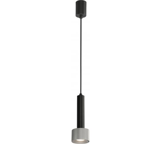 Изображение товара Подвесной светильник iLEDEX Delta 2362-1 BK+SL