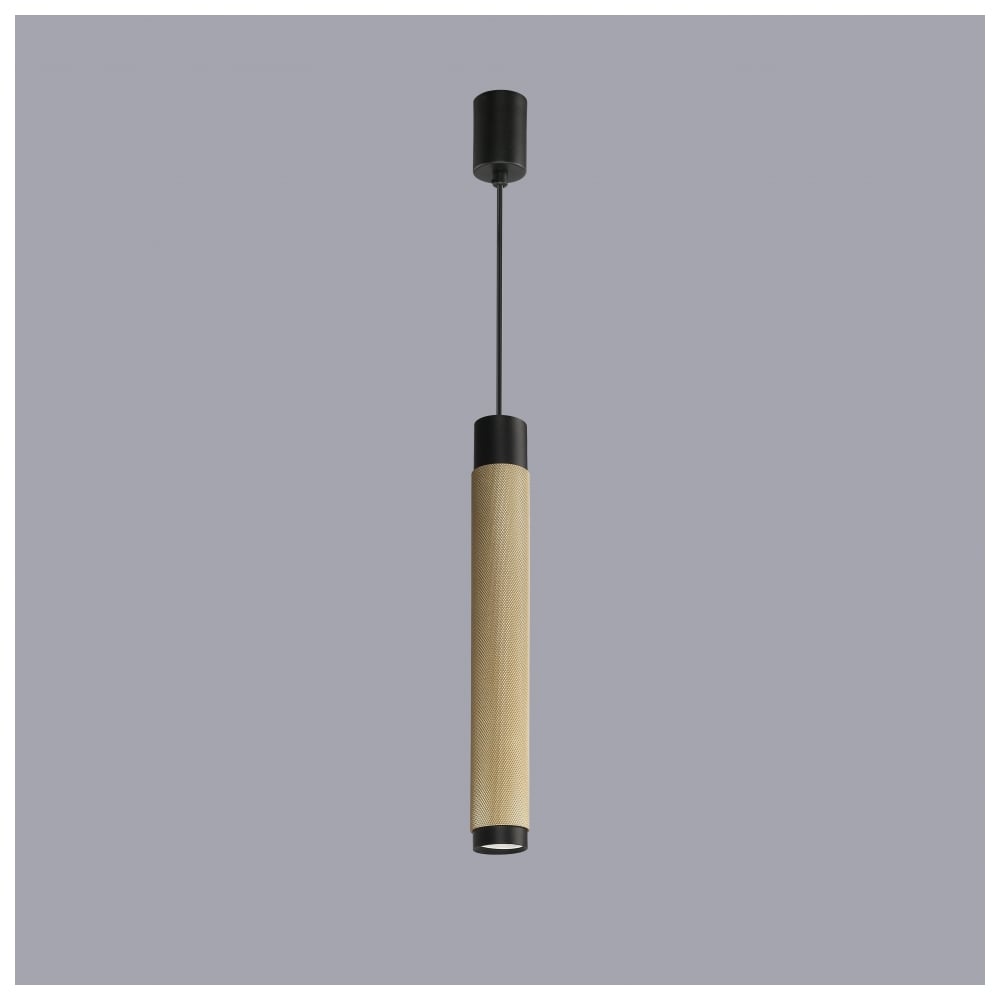 Изображение товара Подвесной светильник iLEDEX Delta 2366-1 BK+BR стиль хай-тек 50 Вт