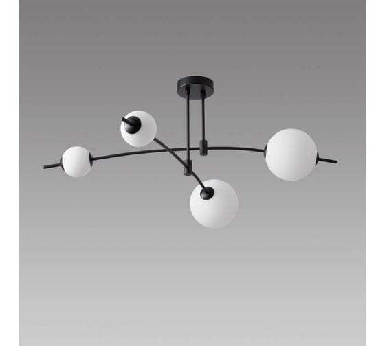 Изображение товара Потолочный светодиодный светильник iLEDEX Epical 6827-4 BK+WH