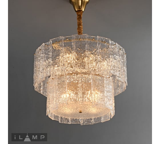 Изображение товара Подвесная люстра iLAMP Manhattan P6315-D600 BR