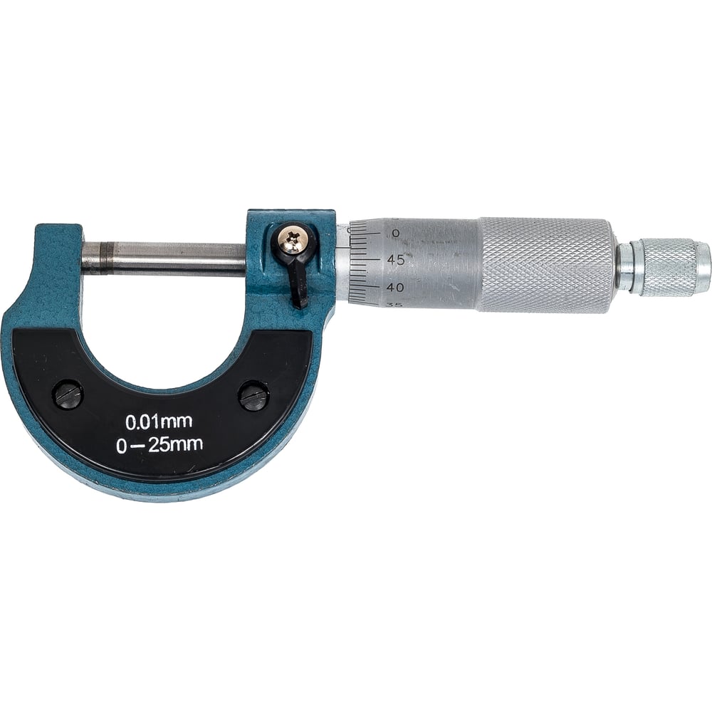 Изображение товара Микрометр Эврика (0-25мм, 0.01мм), в футляре ER-00025 196390