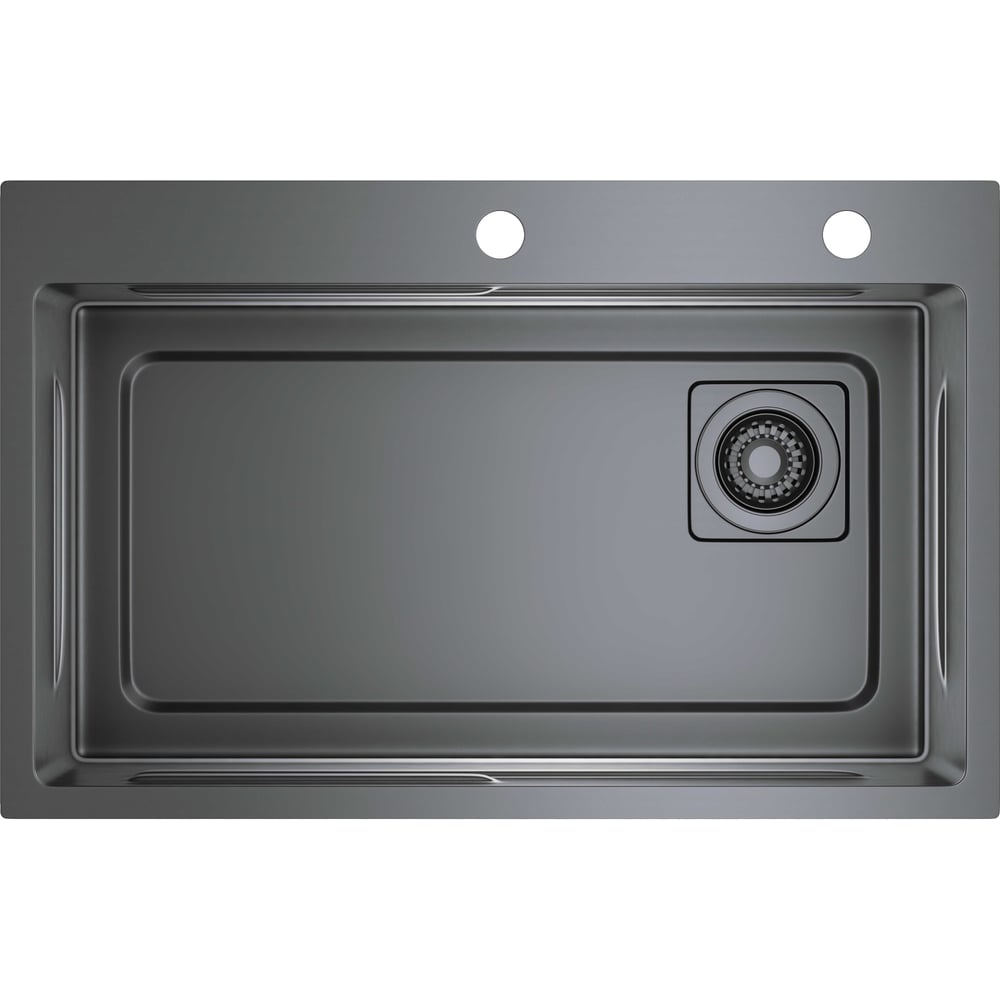 Изображение товара Профессиональная кухонная мойка RAGLO графит R702.7246.09 врезная