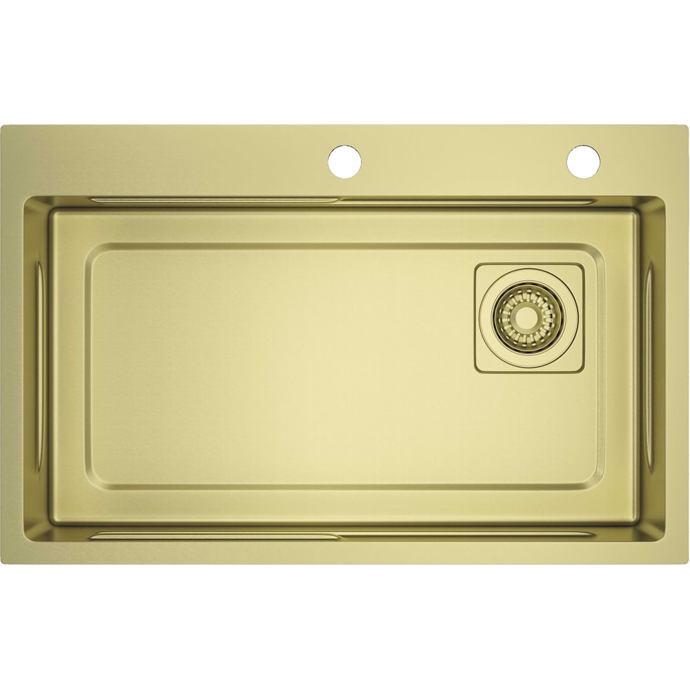 Изображение товара Профессиональная кухонная мойка RAGLO золотой сатин R702.7246.03