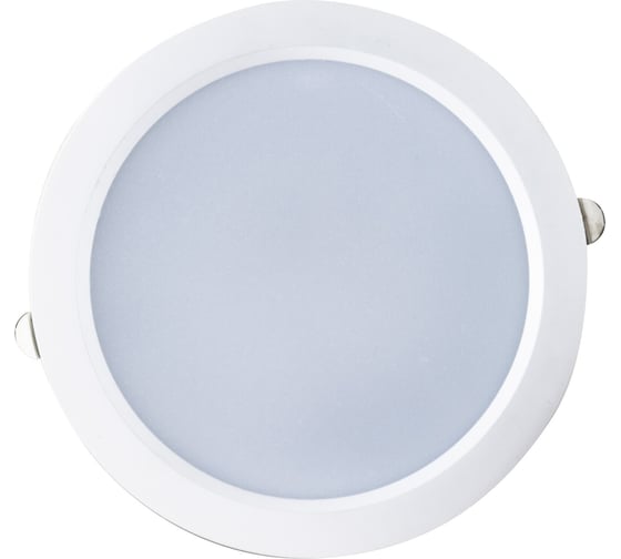 Изображение товара Встраиваемый светодиодный светильник FIBERLI CDEW8-TECO(W), 24W, 3000K, IP20, 110, Ø180x41 (Ø150), белый 12130704