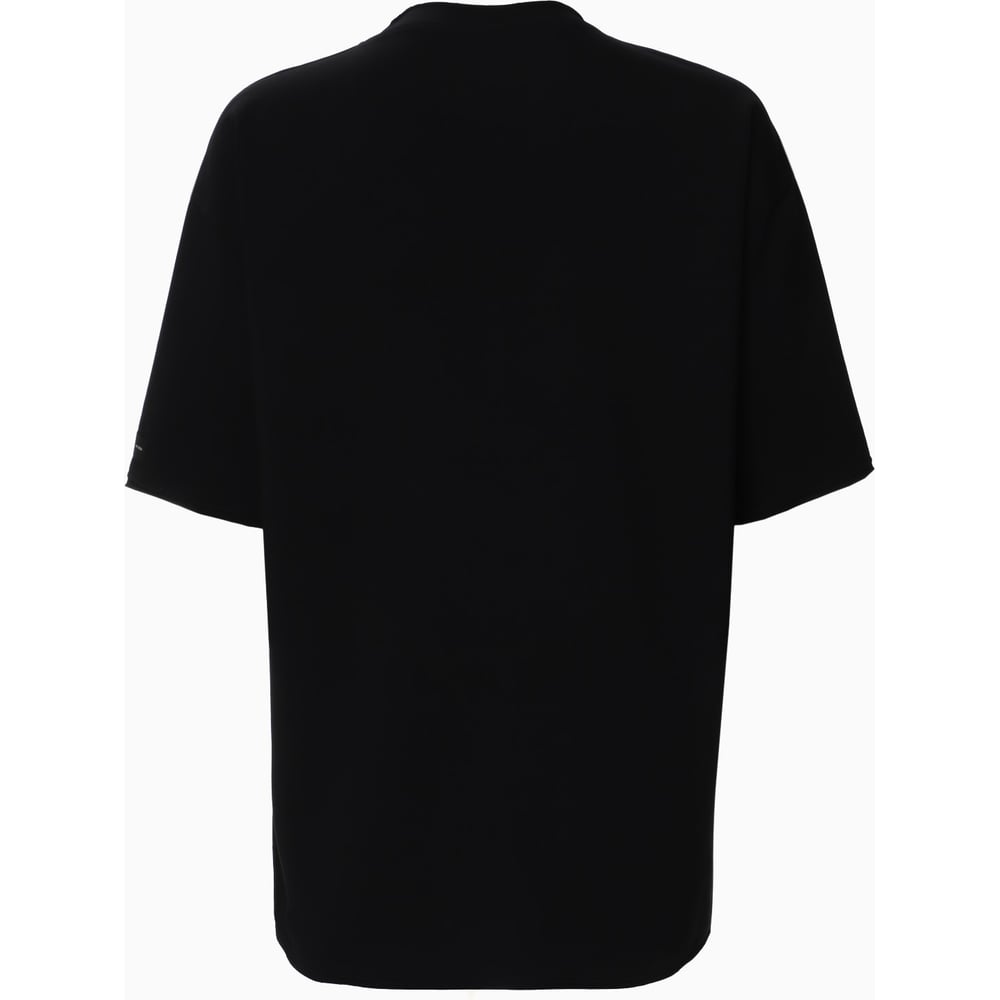 Изображение товара Женская футболка MIST Base S-M черная из хлопка лайкры для повседневной носки