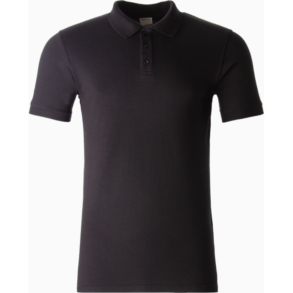 Изображение товара Футболка-поло мужская MINAKU Basic line черный размер 50
