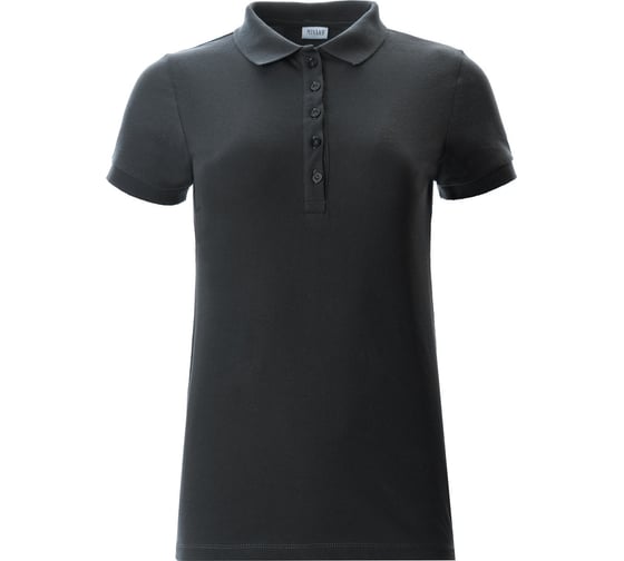 Изображение товара Футболка-поло женская MINAKU Basic line графит, р-р 42 9321338