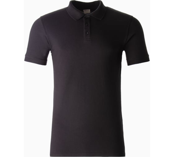 Изображение товара Футболка-поло мужская MINAKU Basic line черный, р-р 54 7576604