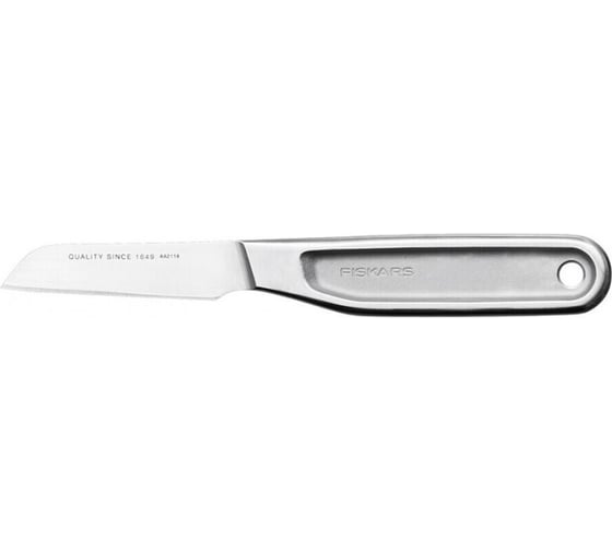 Изображение товара Нож для чистки FISKARS 7 см, цельнометаллический, All Steel 1062889