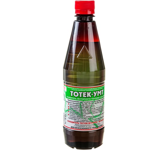 Изображение товара Усилитель моторного топлива (бензина) ТОТЕК УМТ на 200л, 0.5л UMT05200