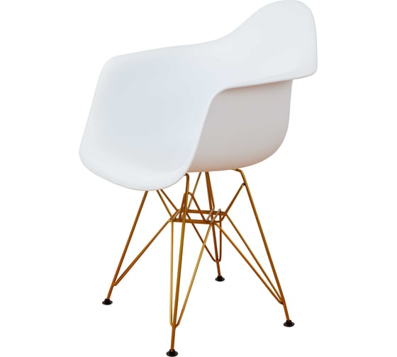 Изображение товара Стул-кресло из пластика DERSTUHL Gold Eames, белый DSL040.001