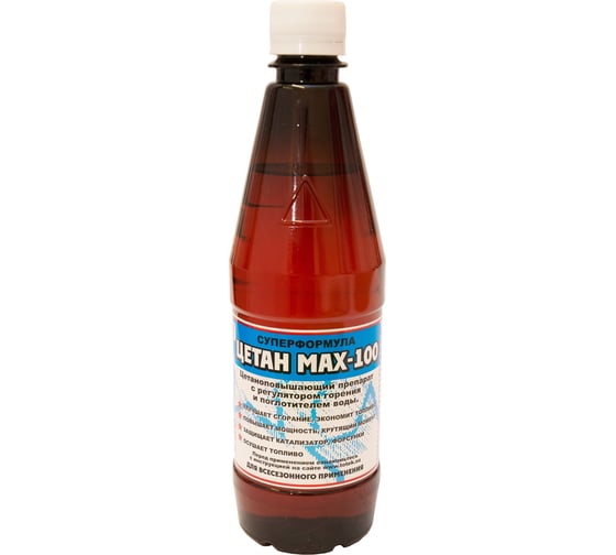 Изображение товара Препарат для тюнинга дизельного топлива цетан ТОТЕК Мах с осушителем на 100л 0.5л CM05100