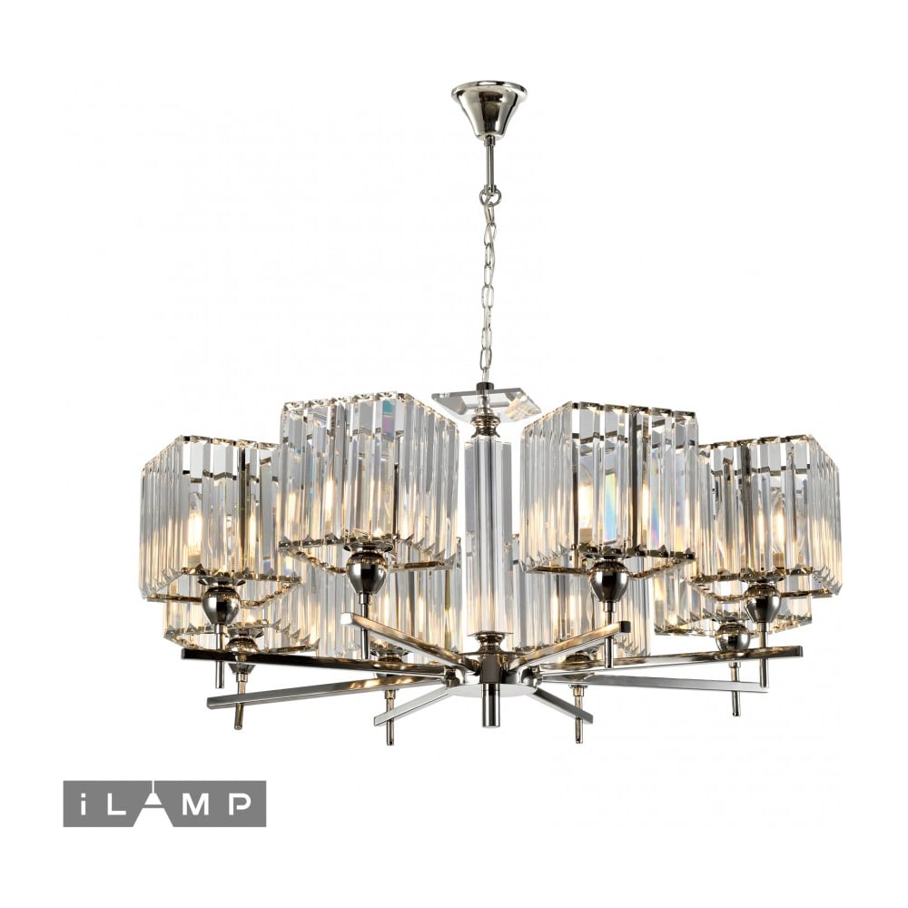 Изображение товара Подвесная люстра iLAMP STATEN ISLAND P9514-8 NIC
