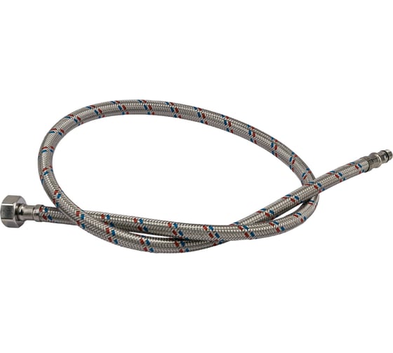 Изображение товара Подводка для воды (М10х18 мм; G1/2; 1 м; гайка-штуцер) Valtec VTf.003.IS.0418100