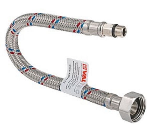 Изображение товара Подводка для воды (М10х18 мм; G1/2; 1.5 м; гайка-штуцер) Valtec VTf.003.IS.0418150