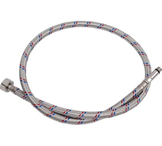 Изображение товара Подводка для воды (М10х35 мм; G1/2; 1 м; гайка-штуцер) Valtec VTf.004.IS.0435100