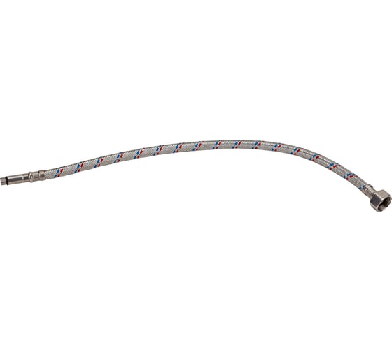 Изображение товара Подводка для воды (М10х35 мм; G1/2; 0.5 м; гайка-штуцер) Valtec VTf.004.IS.0435050