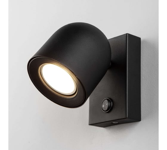 Изображение товара Настенный светильник Elektrostandard Ogma GU10 SW чёрный MRL 1009 a047871